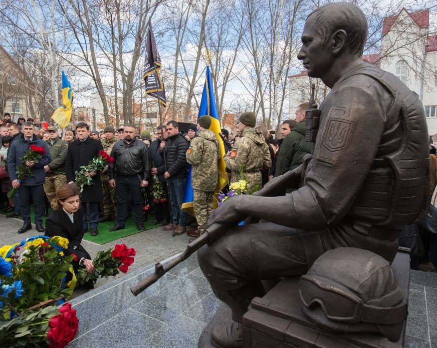 Наш шлях до миру – це шлях єднання – Марина Порошенко під час відкриття пам’ятника воїнам-учасникам АТО/ООС Переяславщини Наш шлях до миру – це шлях єднання – Марина Порошенко під час відкриття пам’ятника воїнам-учасникам АТО/ООС Переяславщини