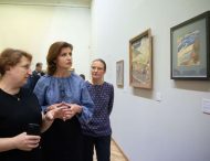 Марина Порошенко відвідала відкриття виставки «українського Пікассо» Олександра Богомазова