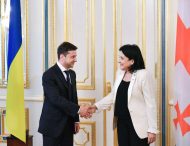 Президент України Володимир Зеленський провів зустріч із Президентом Грузії Саломе Зурабішвілі