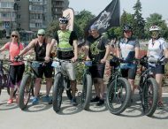 В Енергодарі пройшло свято для любителів велосипедної їзди