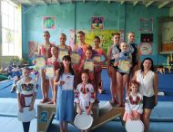 Покровские акробаты победители Чемпионата Украины среди юношей.