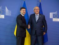 Президент України Володимир Зеленський зустрівся з Президентом Європейської Комісії Жан-Клодом Юнкером