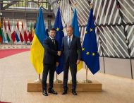 Володимир Зеленський у Брюсселі закликав ЄС посилити санкційний тиск на Росію