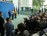 У Берліні Президент наголосив на своїй рішучості в боротьбі з корупцією та захисті прав інвесторів