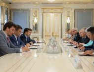 Президент України Володимир Зеленський зустрівся з членами наглядової ради «Ялтинської європейської стратегії»