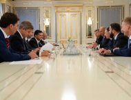 Президент України зустрівся зі Спеціальним представником США та Постійним представником США при ЄС