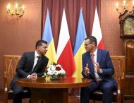 Президент України запросив Польщу долучитися до відновлення інфраструктури Донбасу
