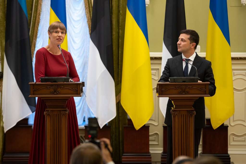 Володимир Зеленський: Україна прагне перейняти естонський досвід у питаннях модернізації урядування, діджиталізації та кіберзахисту Володимир Зеленський: Україна прагне перейняти естонський досвід у питаннях модернізації урядування, діджиталізації та кіберзахисту