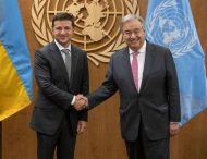 Володимир Зеленський зустрівся з Генеральним секретарем ООН