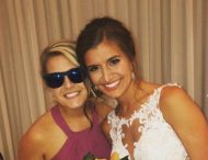 Невеста умудрилась съесть на свадьбе свой букет