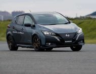 Nissan тестирует Leaf с полным приводом и двумя электромоторами