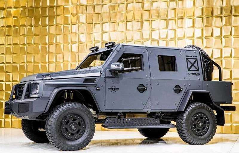 Из Mercedes-Benz G-Class сделали бронированный пикап Из Mercedes-Benz G-Class сделали бронированный пикап