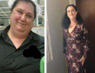 Женщина похудела на 73 кг, питаясь гамбургерами и чипсами
