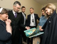 Дружина Президента ознайомилася з програмою здорового харчування у литовських школах