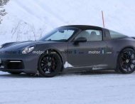 Porsche пытает 911 Targa заполярными морозами
