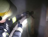 У Нікополі на пожежі постраждала жінка