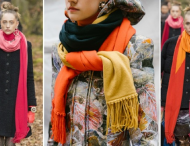 Какие шарфы в моде этой зимой