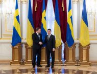 У Києві розпочалася зустріч Володимира Зеленського та Прем’єр-міністра Королівства Швеція