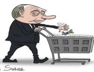 Ёлкин в жесткой карикатуре изобразил ситуацию со «свободой» в России