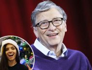 Билл Гейтс подарил незнакомке в «Тайном Санте» 41 подарок общим весом 36 килограммов