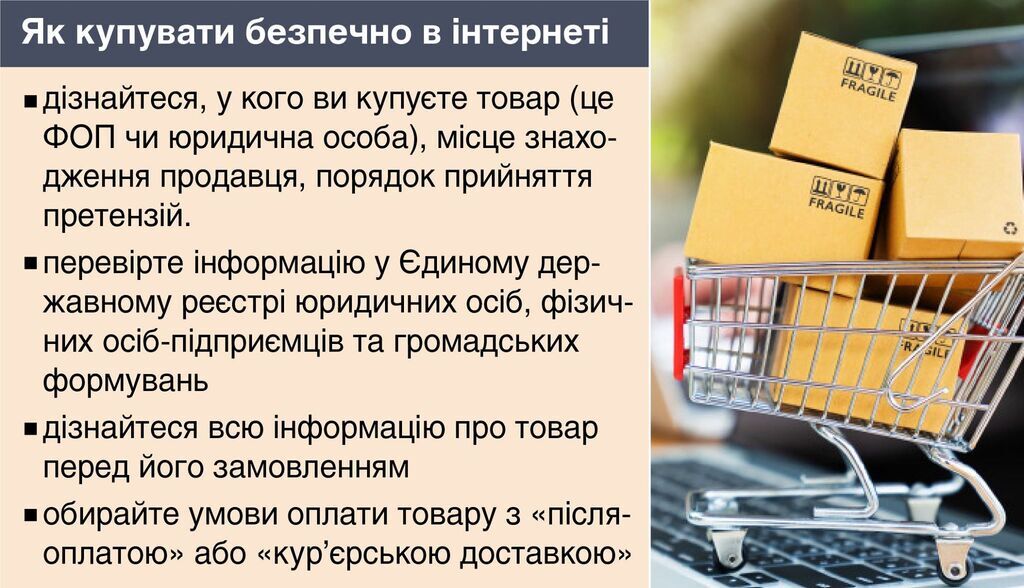 4 поради, як купувати безпечно в інтернеті 4 поради, як купувати безпечно в інтернеті