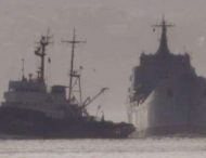Корабль ВМФ РФ стал объектом насмешек: не смог своим ходом вернуться из Сирии