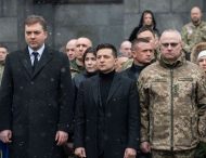 Володимир Зеленський вшанував пам’ять загиблих «кіборгів» – захисників Донецького аеропорту