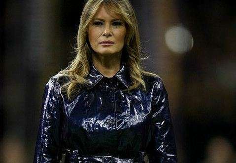 Оптическая иллюзия с плащом Мелании Трамп покорила сеть Оптическая иллюзия с плащом Мелании Трамп покорила сеть