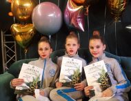 Нікопольські гімнастки гідно виступили на Всеукраїнському турнірі “Золота мрія-2020”