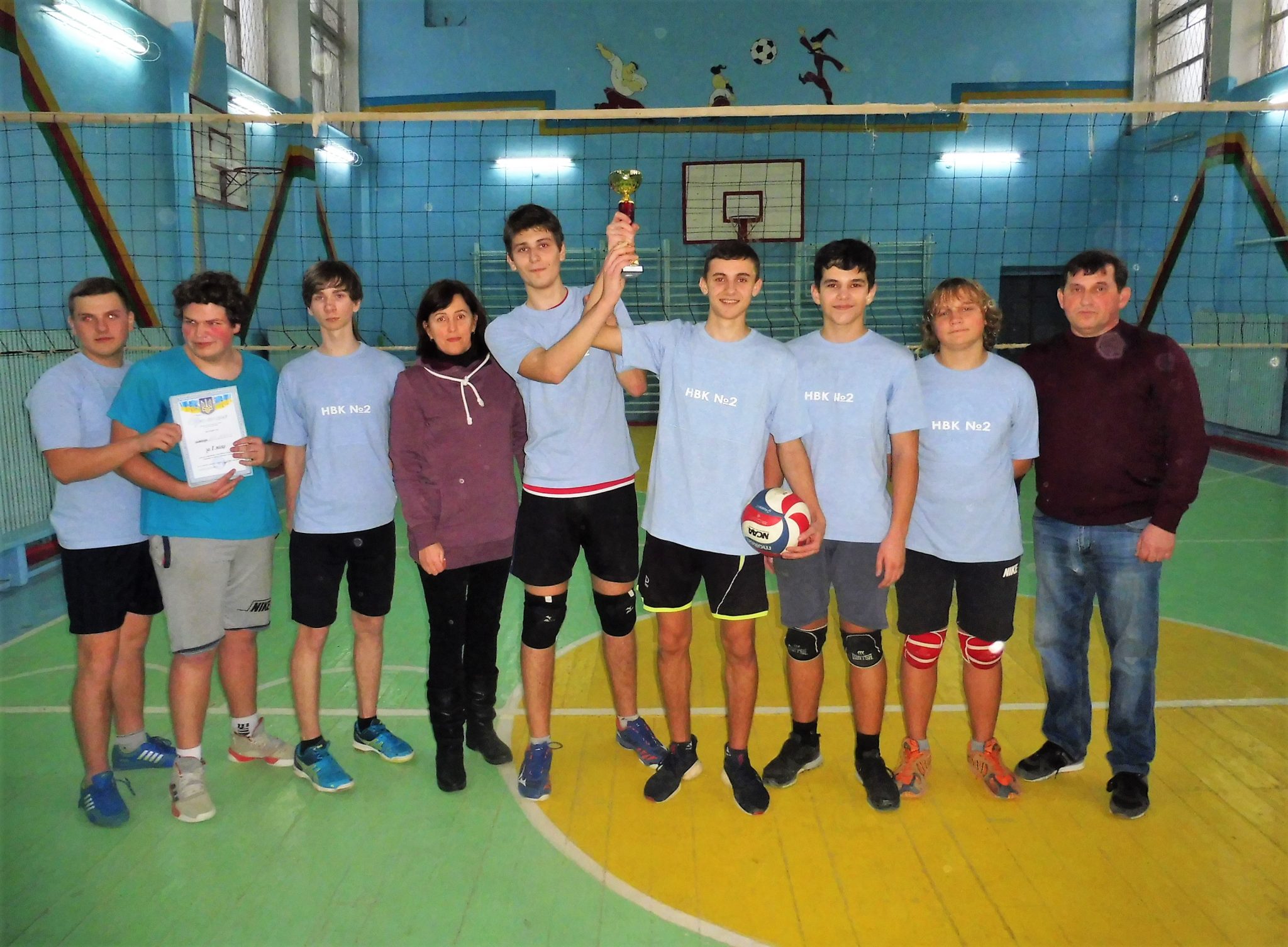 Завершилися міські змагання з волейболу. Титул переможців у спортсменів НВК № 2 Завершилися міські змагання з волейболу. Титул переможців у спортсменів НВК № 2