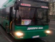 Еще на одном маршрутеДнепра появились большегрузные автобусы