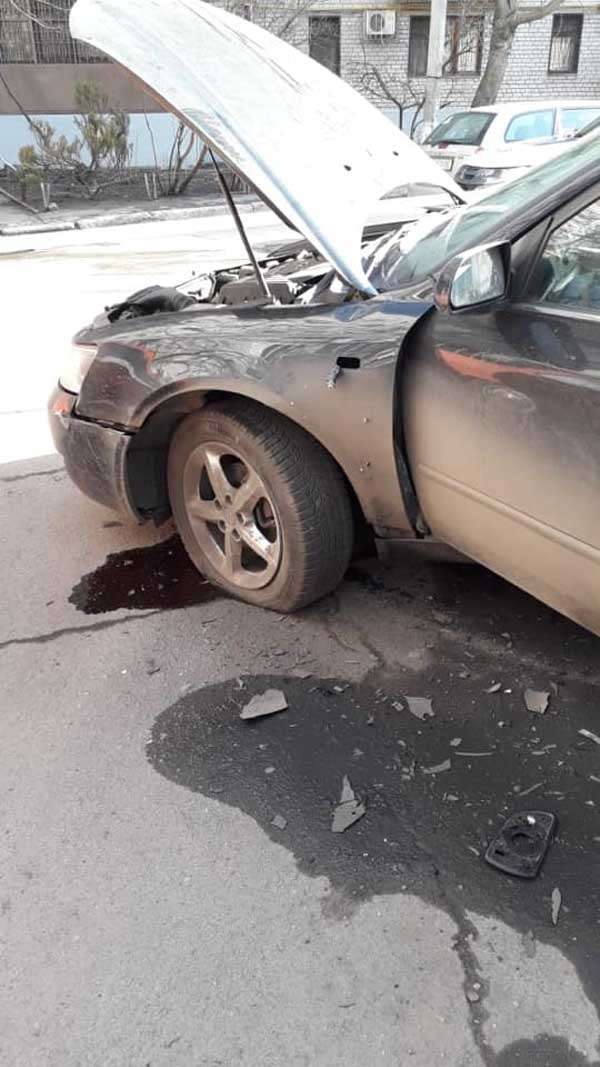 Сегодня утром в Днепре взорвали автомобиль Сегодня утром в Днепре взорвали автомобиль