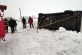 На Дніпропетровщині вантажівка злетіла у кювет (Фото)