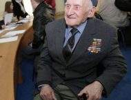 В Новокодацком районе отдали дань уважения ветерану Второй мировой, помогавшему атошникам