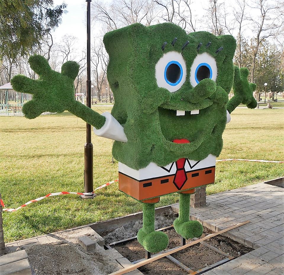 Губка Боб і Патрік – нові “мешканці” парку Губка Боб і Патрік – нові “мешканці” парку