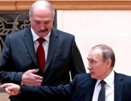 В сети высмеяли карикатурой нефтяной конфуз Путина перед Лукашенко