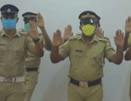 Полицейские с помощью танцев показали, как нужно мыть руки при коронавирусе