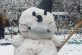 Под Киевом увидели «коронавирусного» снеговика