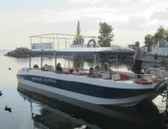 В Никополь возобновляют перевозки на катере через Каховское водохранилище.