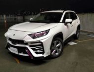 Японцы замаскировали Toyota RAV4 под Lamborghini Urus
