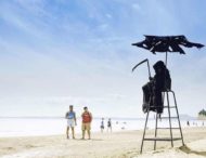 По пляжам Флориды прогулялась «смерть с косой»