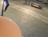 Поступок молодых людей в центре Ужгорода привел в конфуз соцсети