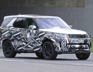 Обновленный Land Rover Discovery вышел на испытания