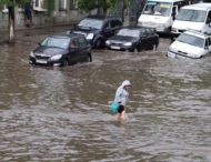 Курортный Бердянск ушел под воду
