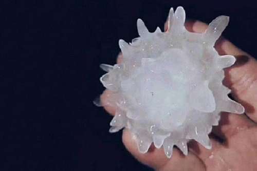 Гигантский «коронавирусный град» выпал в России Гигантский «коронавирусный град» выпал в России