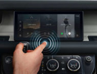 В Jaguar и Land Rover появятся бесконтактные сенсорные дисплеи