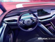 Skoda показала интерьер электрокроссовера Enyaq