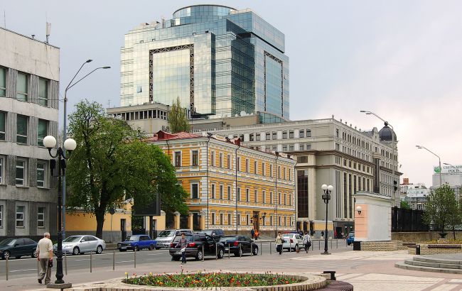 Захват банка в центре Киева: что известно Захват банка в центре Киева: что известно