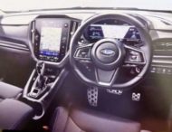 Новый Subaru WRX получит цифровую приборку и большой планшет