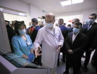 Президент оглянув оновлену Бориспільську лікарню, яку за його дорученням почали ремонтувати рік тому